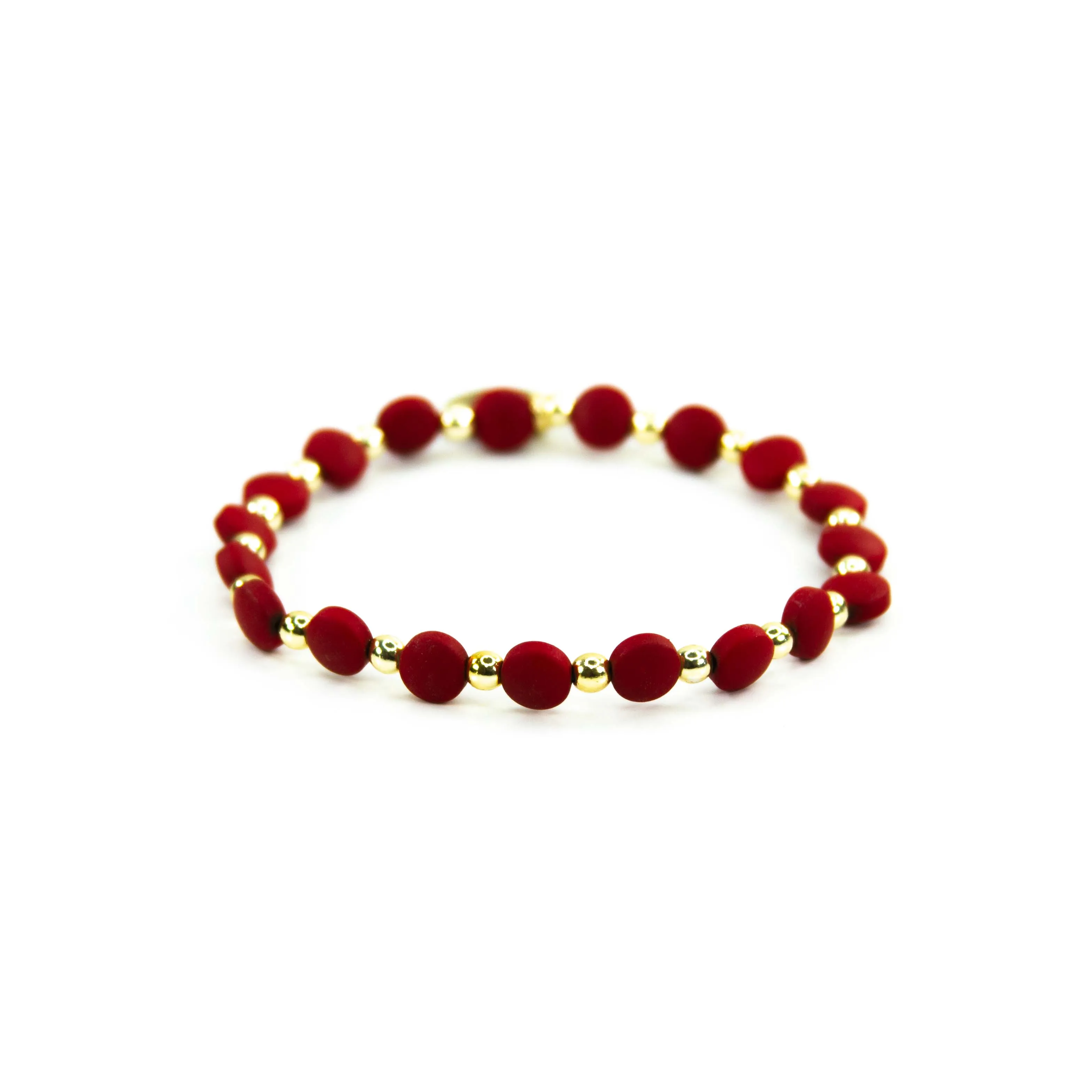 Red Mix Bead Bracelets