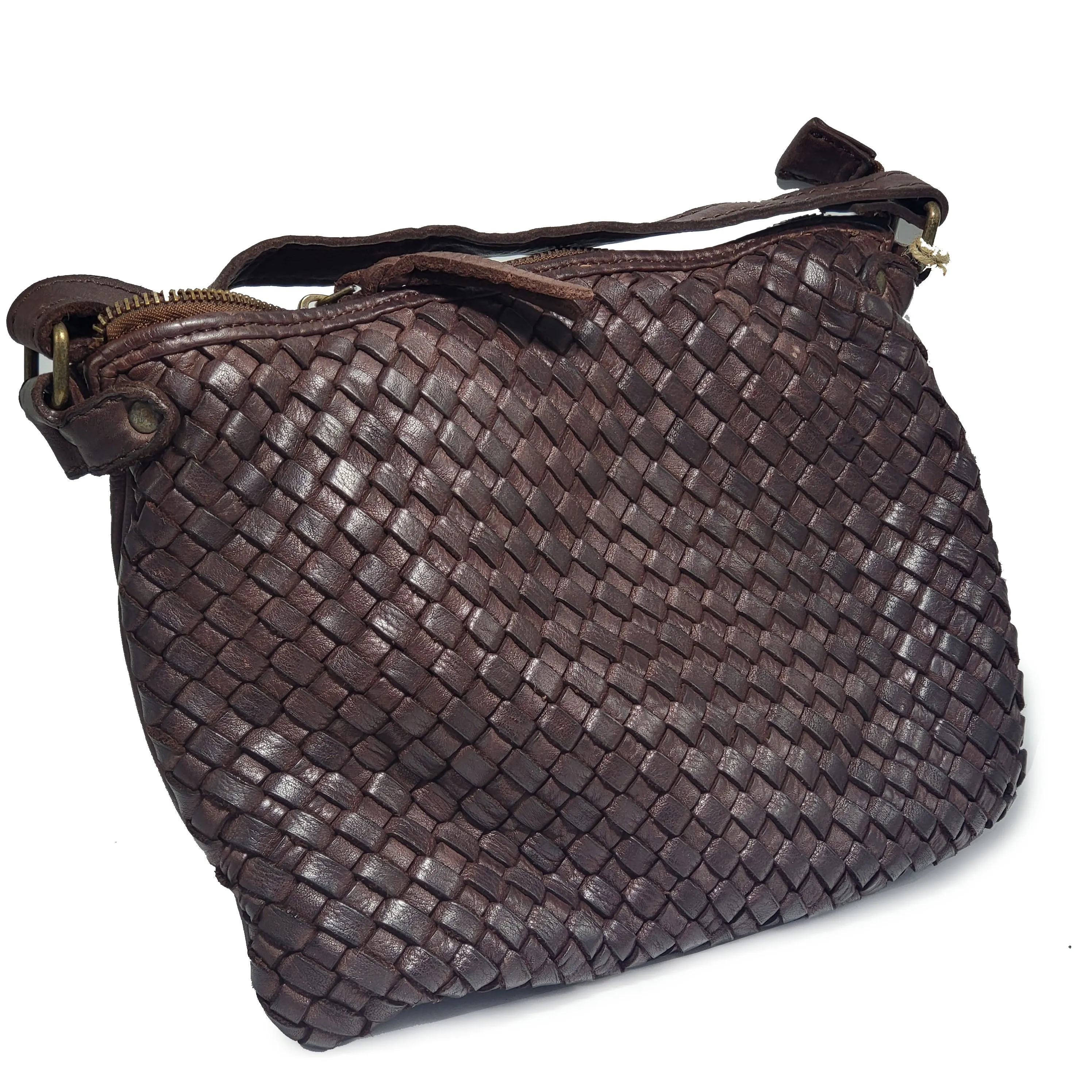 ROBERTA  - Style 102 - Luxury Washed Clutch Leather Bag