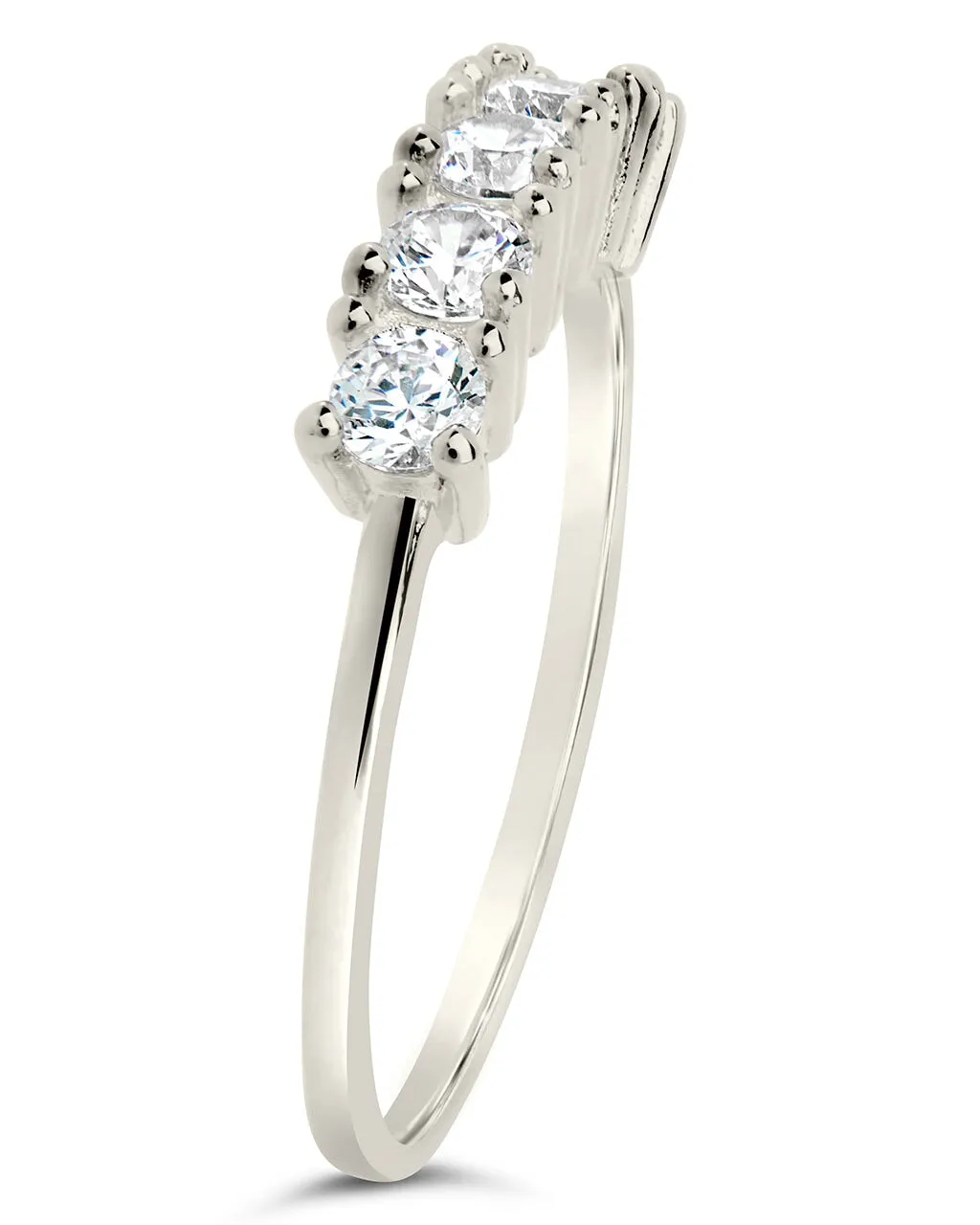 Rowan CZ Thin Ring