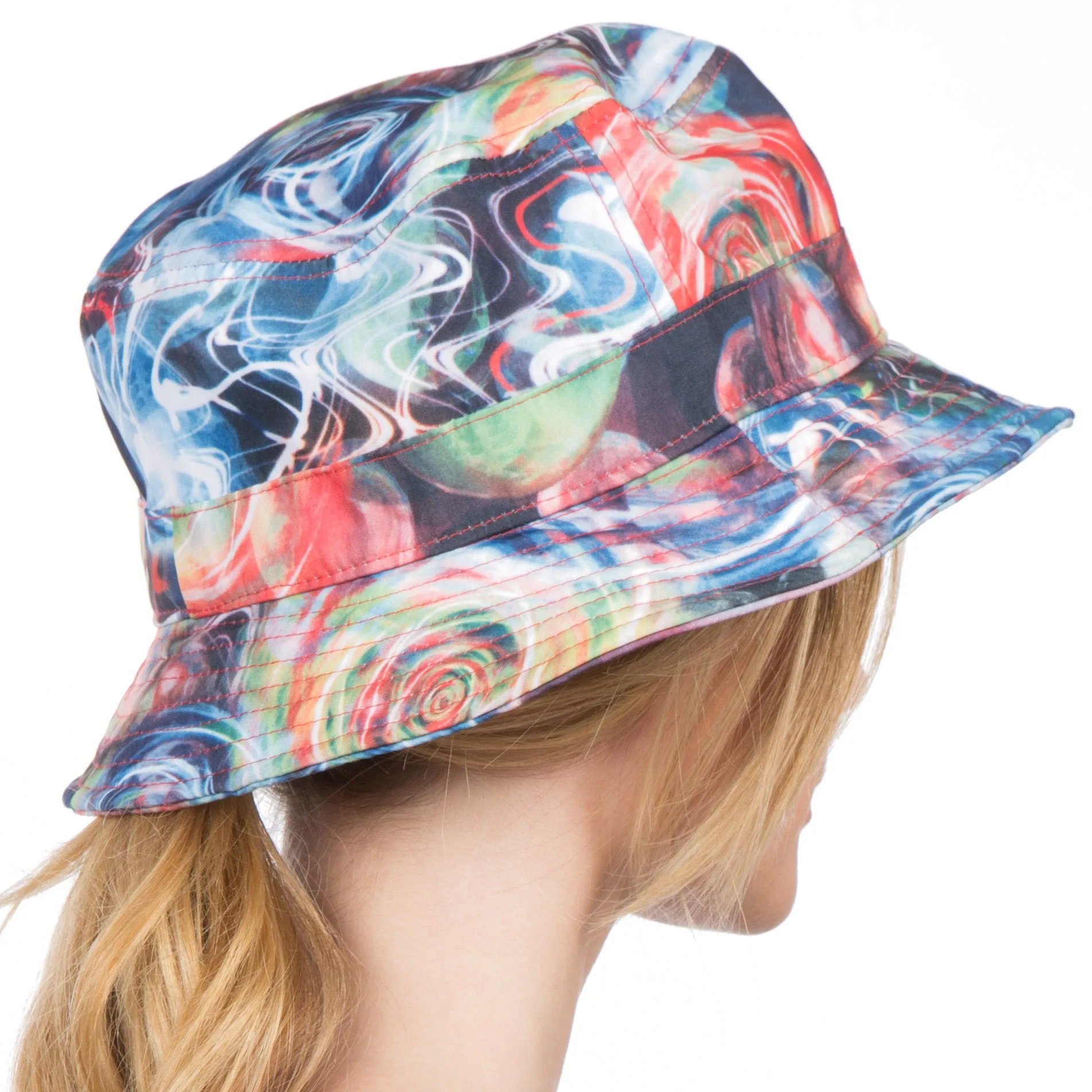 Sakkas Gemma Colorful Design Cloche Bucket Bell Summer Hat