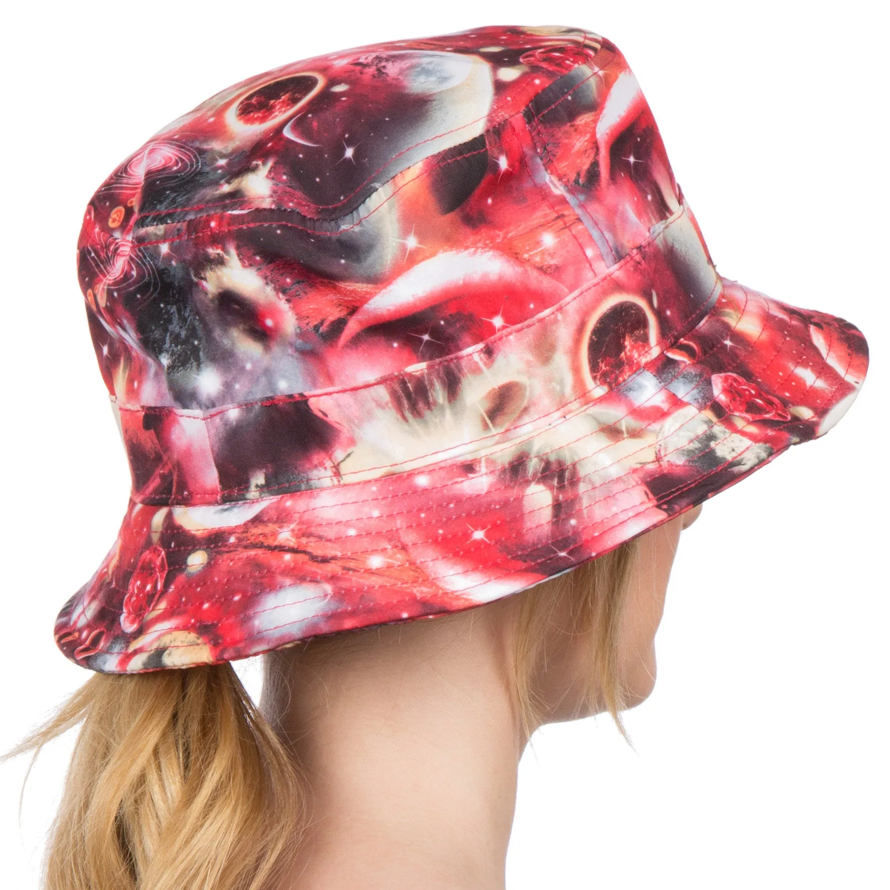 Sakkas Gemma Colorful Design Cloche Bucket Bell Summer Hat