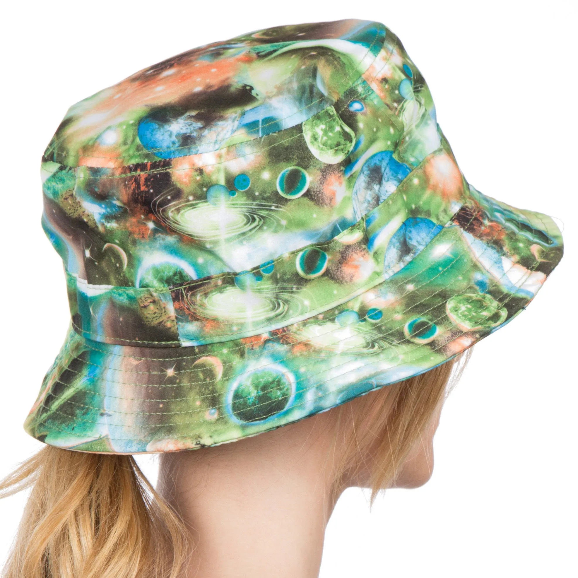 Sakkas Gemma Colorful Design Cloche Bucket Bell Summer Hat