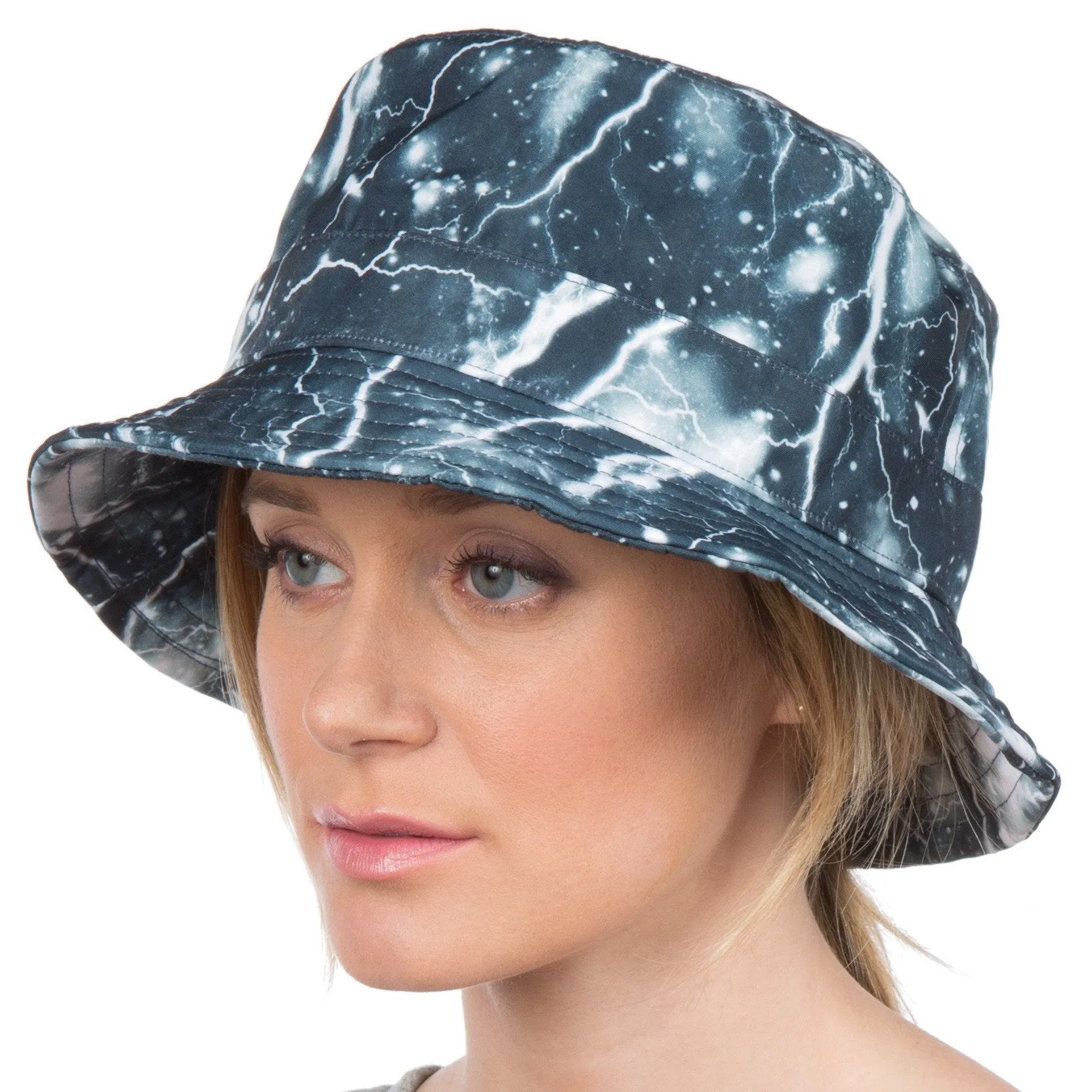 Sakkas Gemma Colorful Design Cloche Bucket Bell Summer Hat