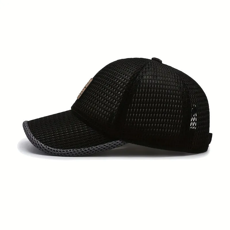 Stay Cool Mens Breathable Mesh Visor Baseball Cap