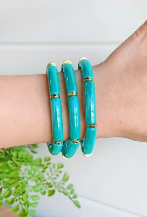 Summer Feelings Bracelet Set in Turquoise