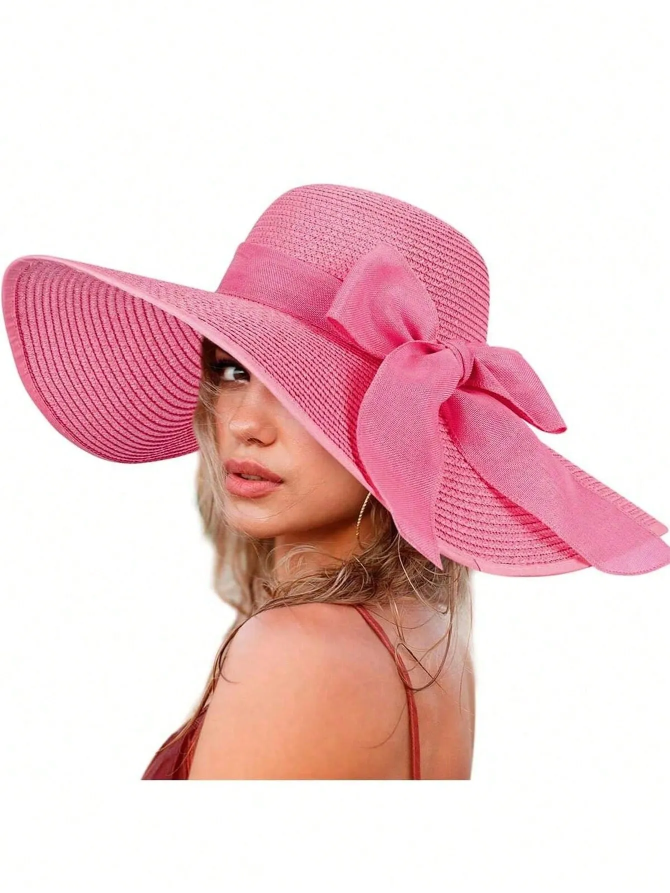 Summer Wide Brim Straw Hat