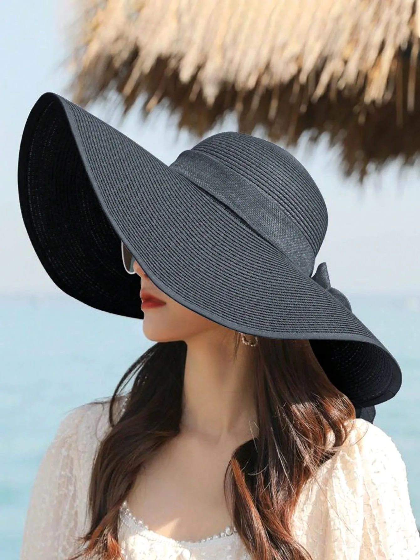 Summer Wide Brim Straw Hat