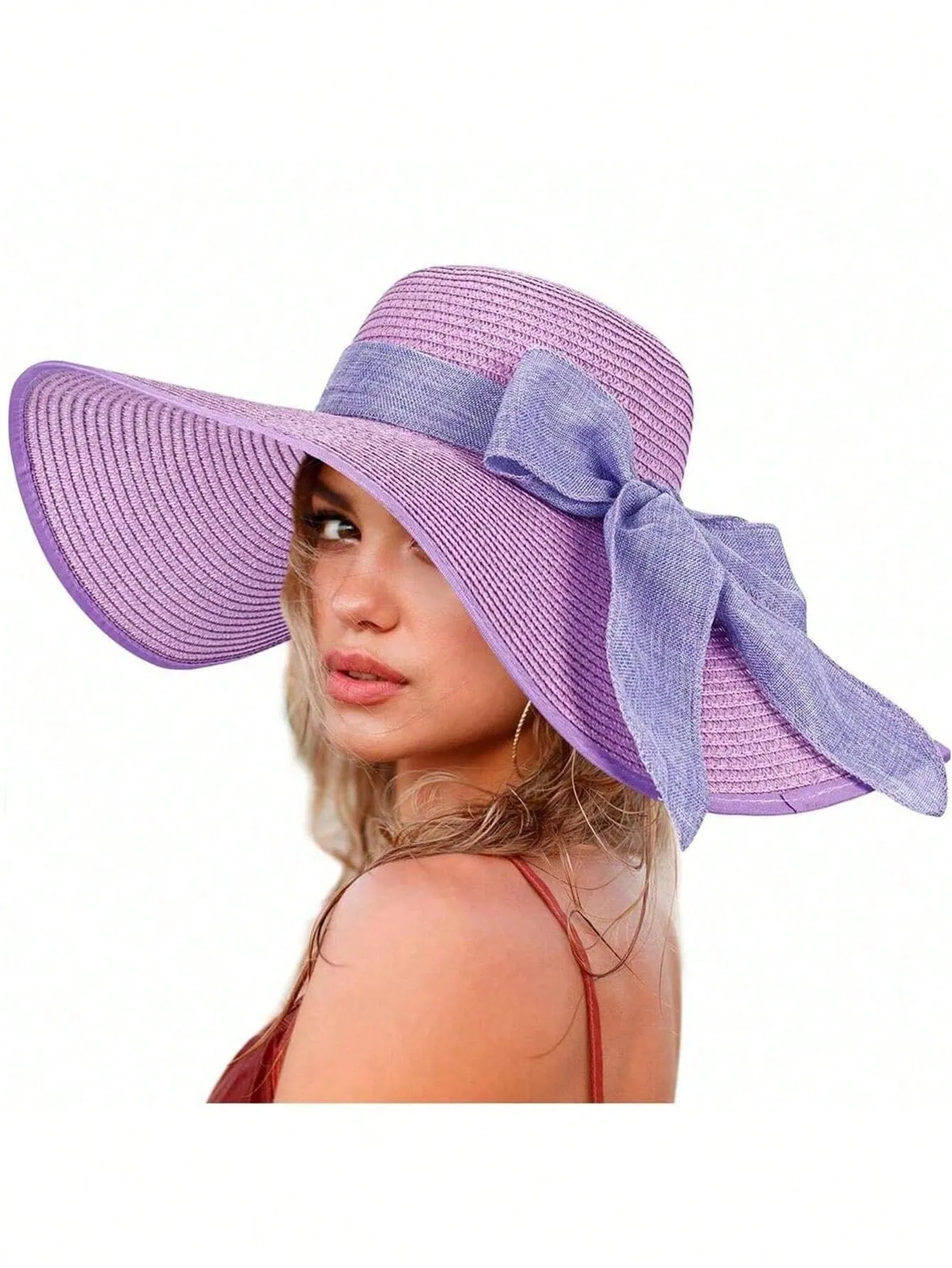 Summer Wide Brim Straw Hat