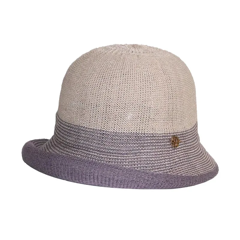 Thin Round Top Versatile New Travel Sun Protection Sun Hat for Spring/Summer