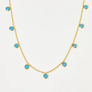 Turquoise Droplet Necklace