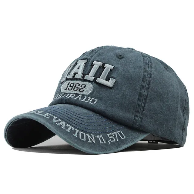 Vail 1962 Colorado Embroidered Baseball Cap