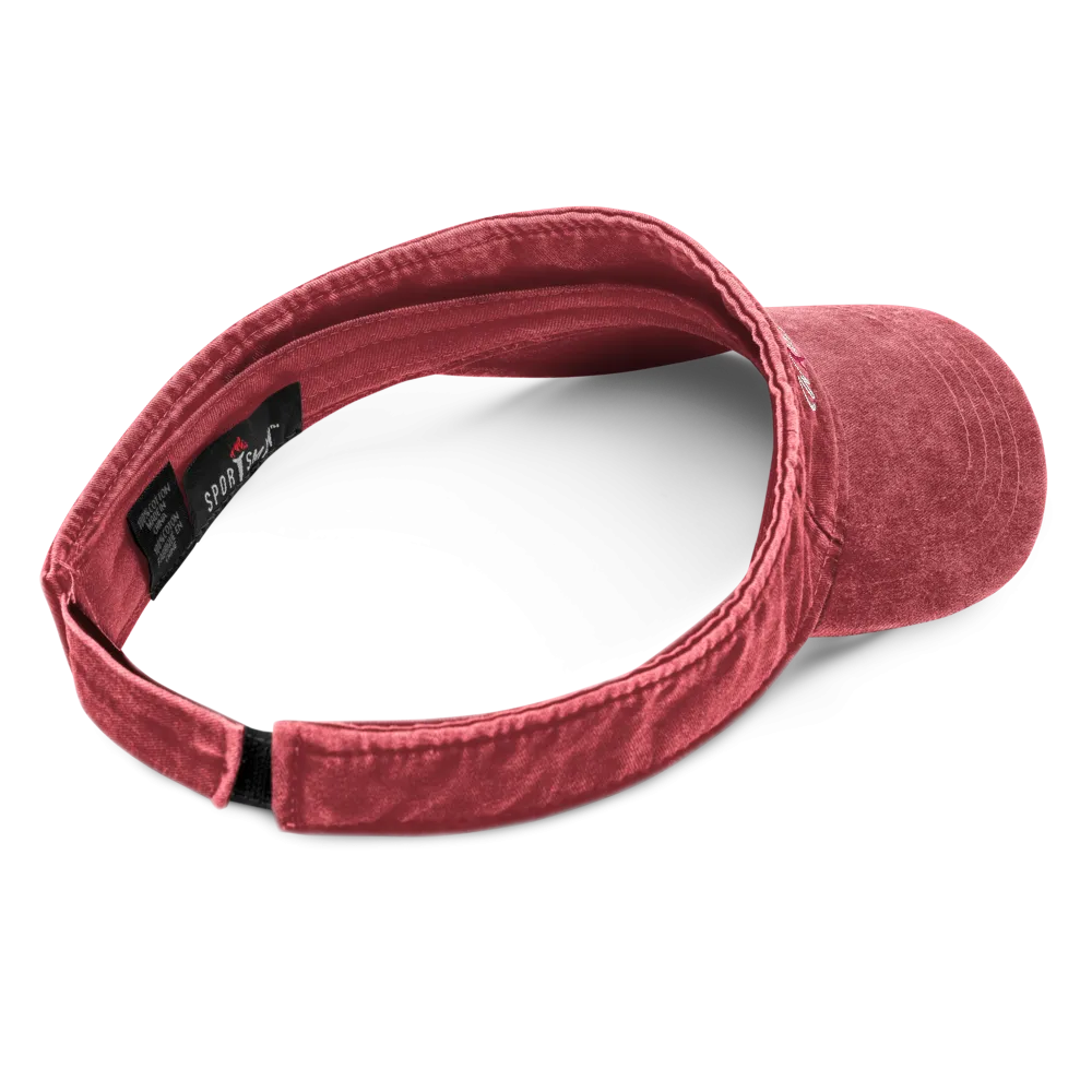 Vintage Breast Cancer Warrior Sun Visor