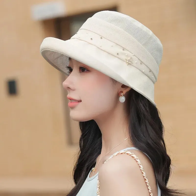 Women's Fashion Fisherman Hat - Summer 2024 Sunshade Sun Hat