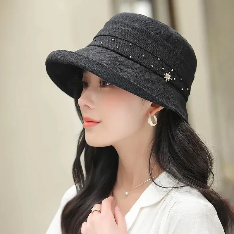 Women's Fashion Fisherman Hat - Summer 2024 Sunshade Sun Hat